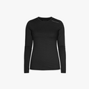 Rohnisch W Top Black / XS Jacquard Long Sleeve Tee