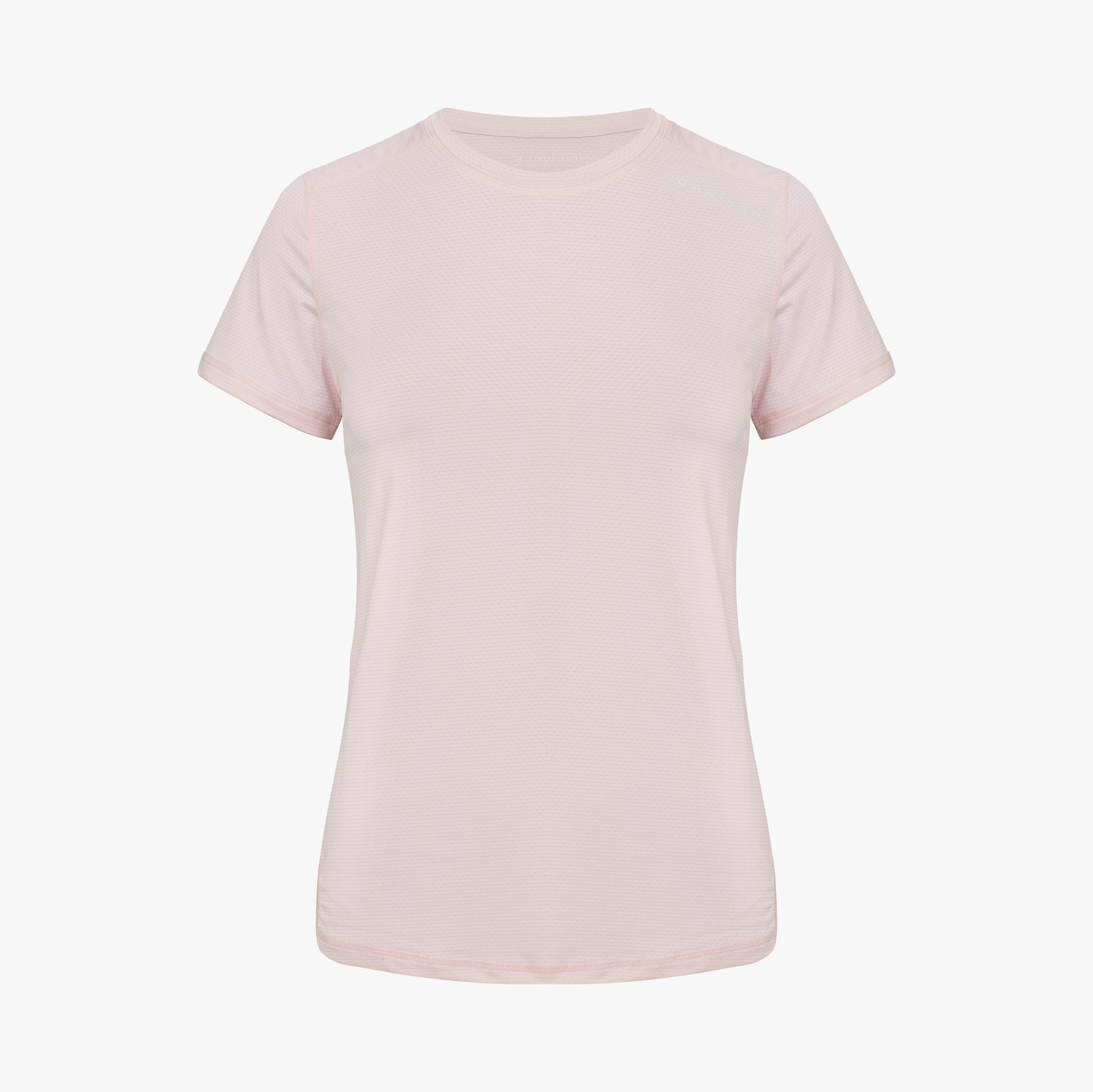 Rohnisch W Top Cradle Pink / XS Jacquard Short Sleeve Tee