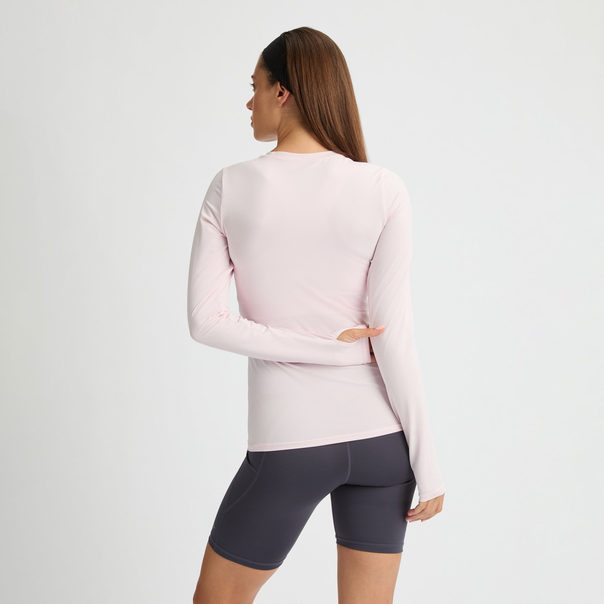 Rohnisch W Top Jacquard Long Sleeve Tee