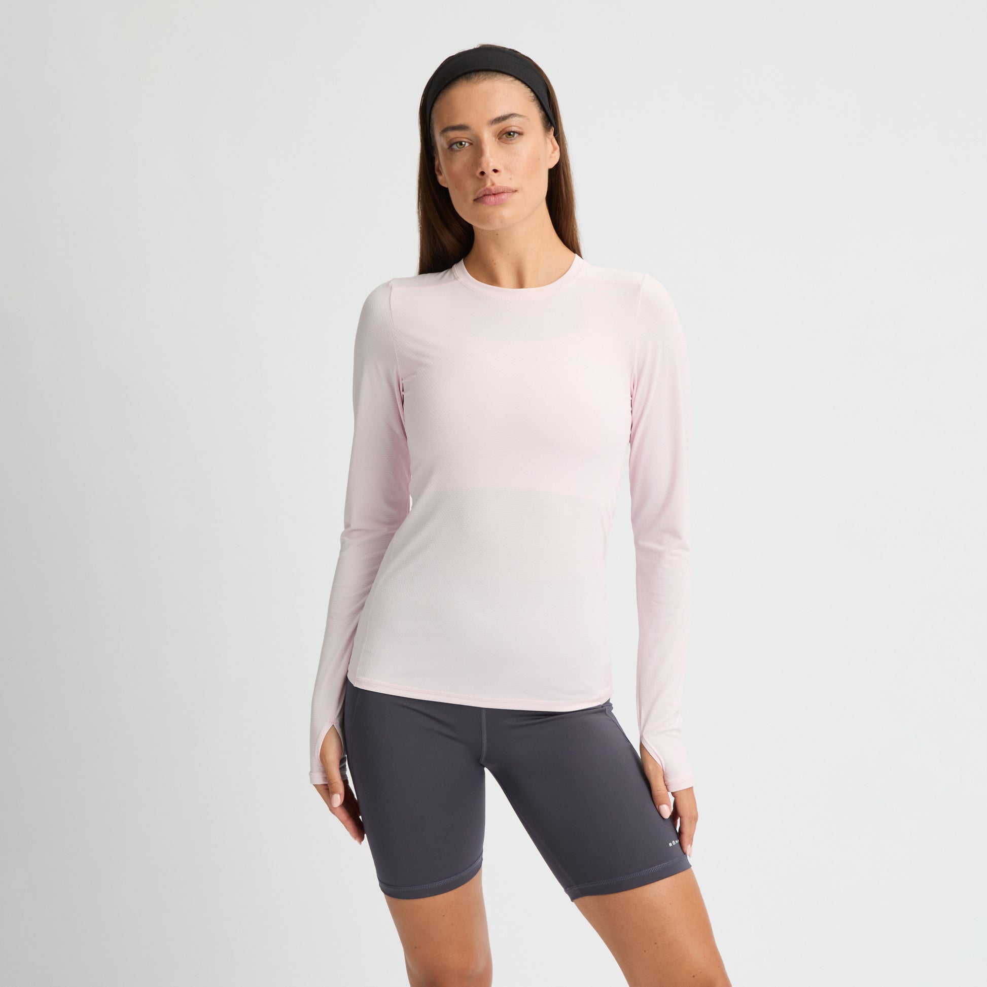 Rohnisch W Top Jacquard Long Sleeve Tee