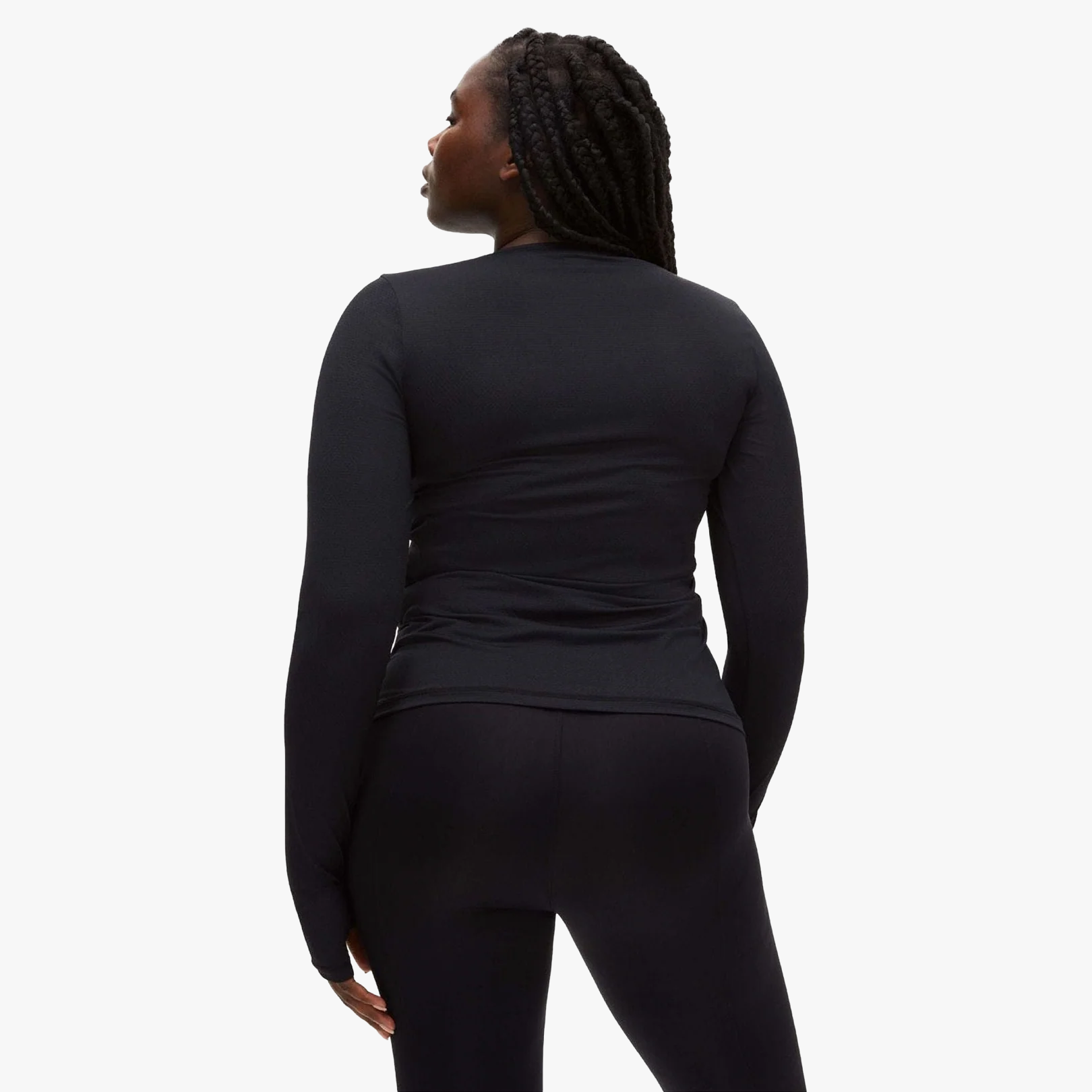 Rohnisch W Top Jacquard Long Sleeve Tee