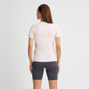 Rohnisch W Top Jacquard Short Sleeve Tee
