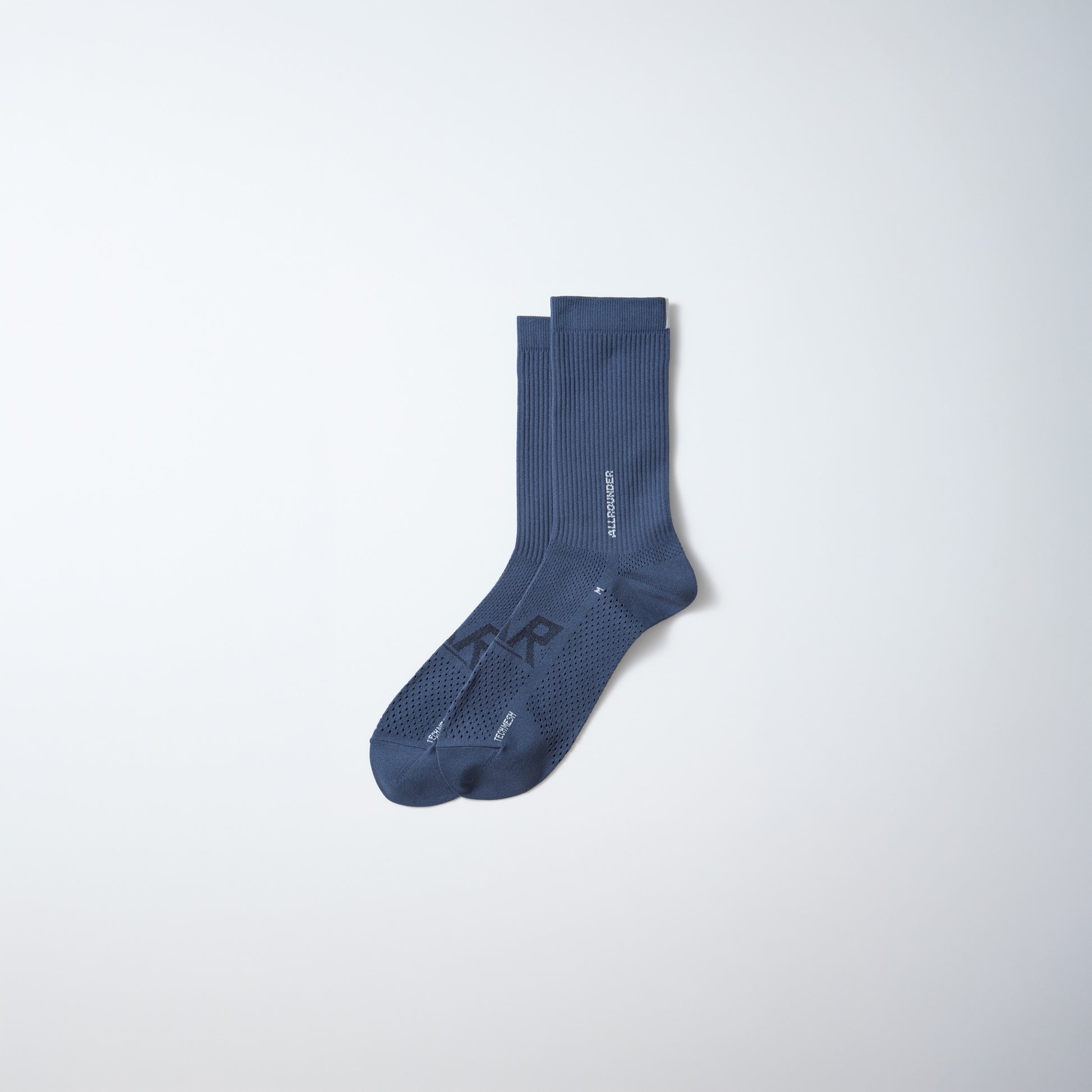 RoToTo Socks Allrounder Tech-Mesh Crew - Iron Blue
