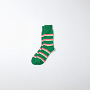 RoToTo Socks Rugby Stripe Socks - Green