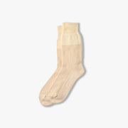 RoToTo Socks Seed Stitch Socks - Raw/Beige
