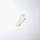 RoToTo Socks Tie Dye Ribbed Ankle Socks - Water Blue