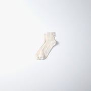 RoToTo Socks Tie Dye Ribbed Ankle Socks - Water Blue