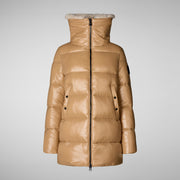 Save The Duck Coat Bonita Coat - Biscuit Beige