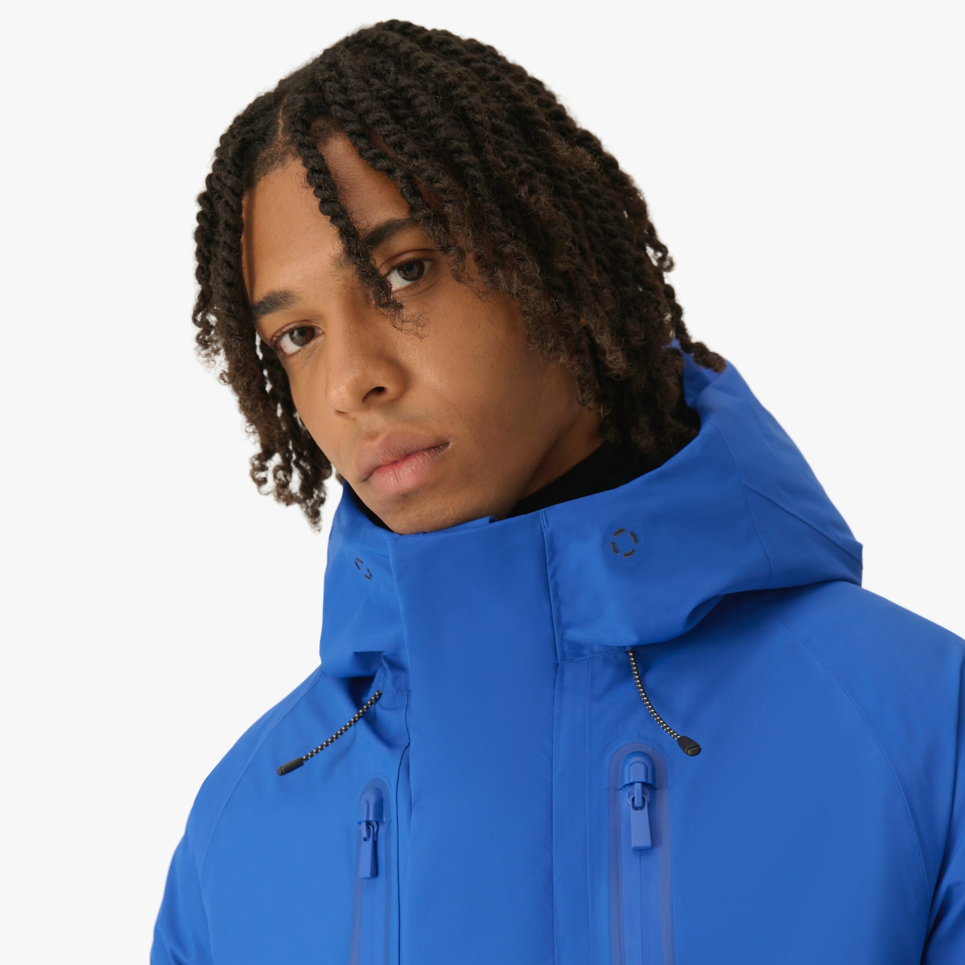 Save The Duck Hooded Coat Joele Hooded Coat - Royal Blue