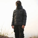 Save The Duck Hooded Jacket Makalu Hooded Jacket - Blue Black