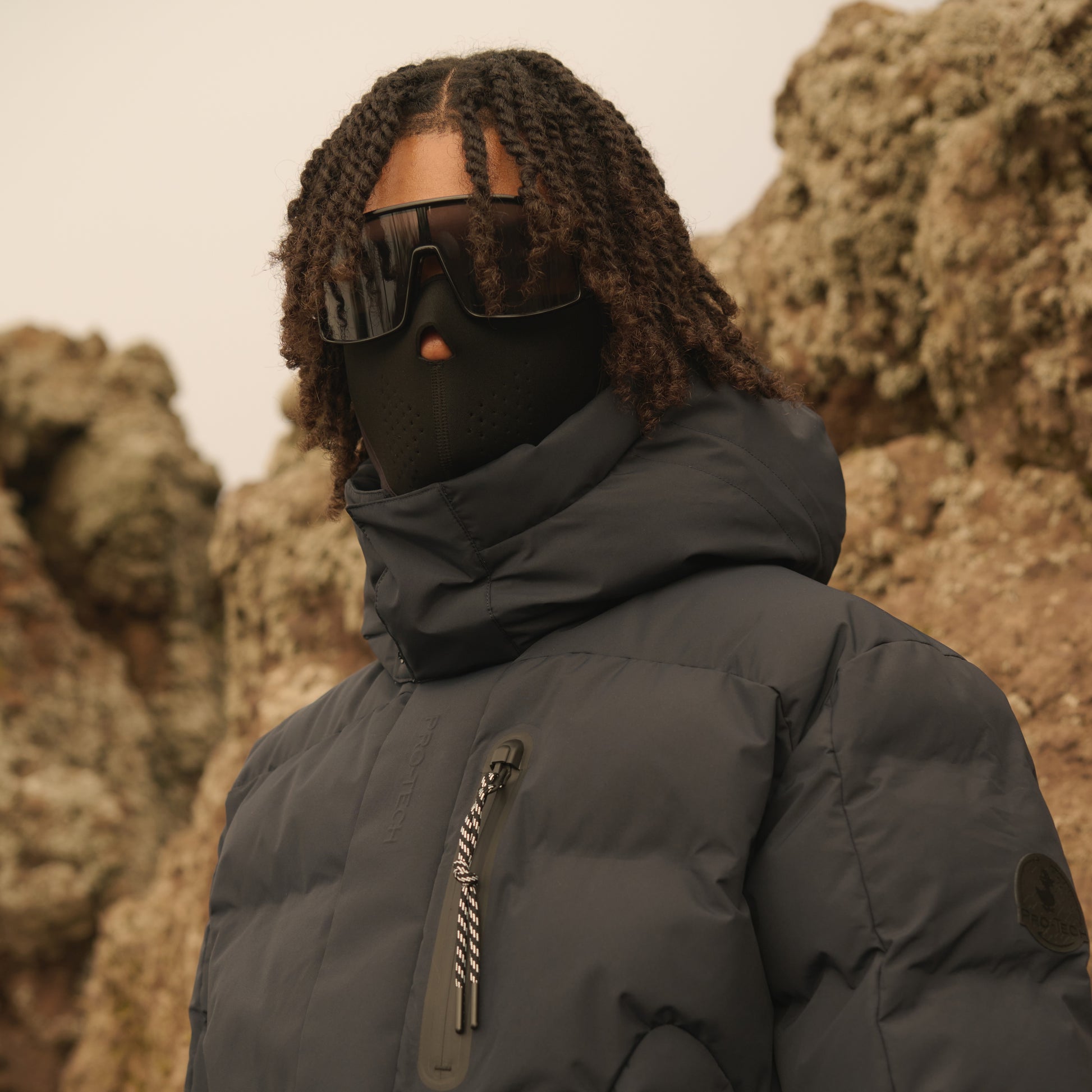 Save The Duck Hooded Jacket Makalu Hooded Jacket - Blue Black