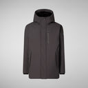 Save The Duck Hooded Parka Antoine Hooded Parka -  Brown Black