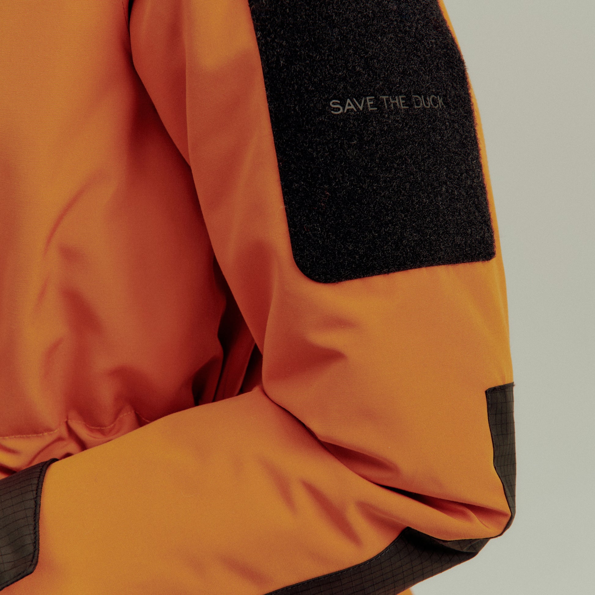Save The Duck Hooded Parka Kamet Hooded Parka - Amber Orange
