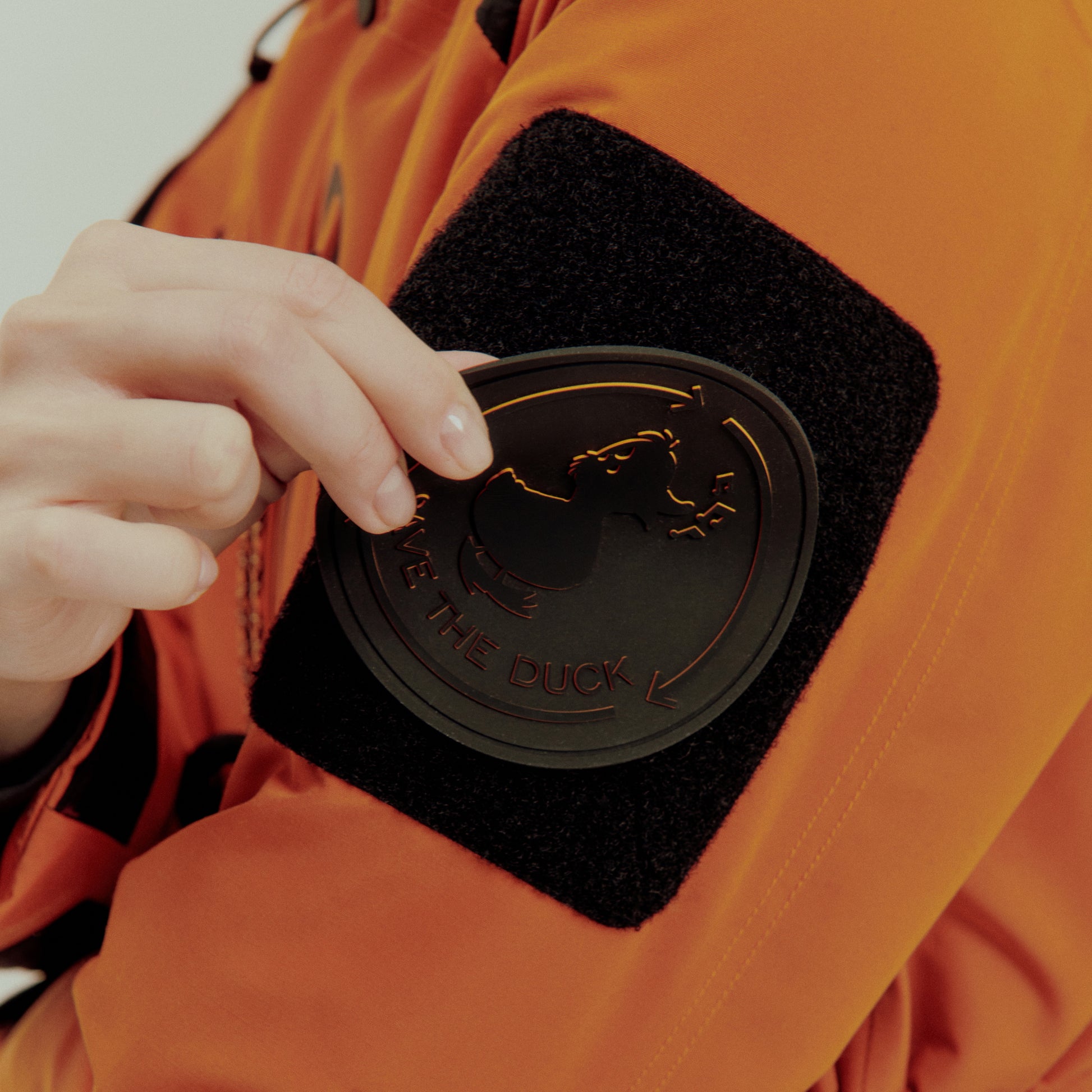 Save The Duck Hooded Parka Kamet Hooded Parka - Amber Orange