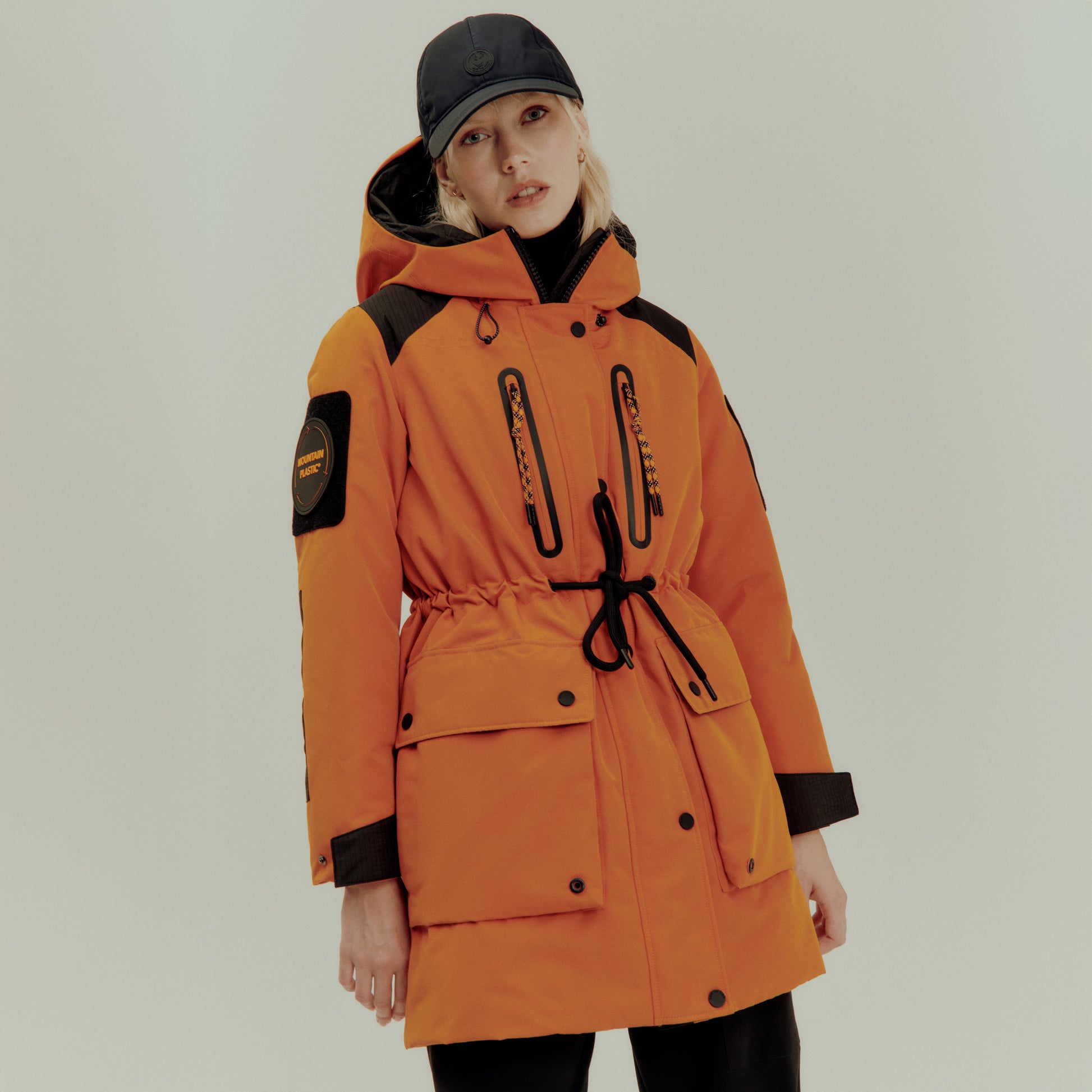 Save The Duck Hooded Parka Kamet Hooded Parka - Amber Orange