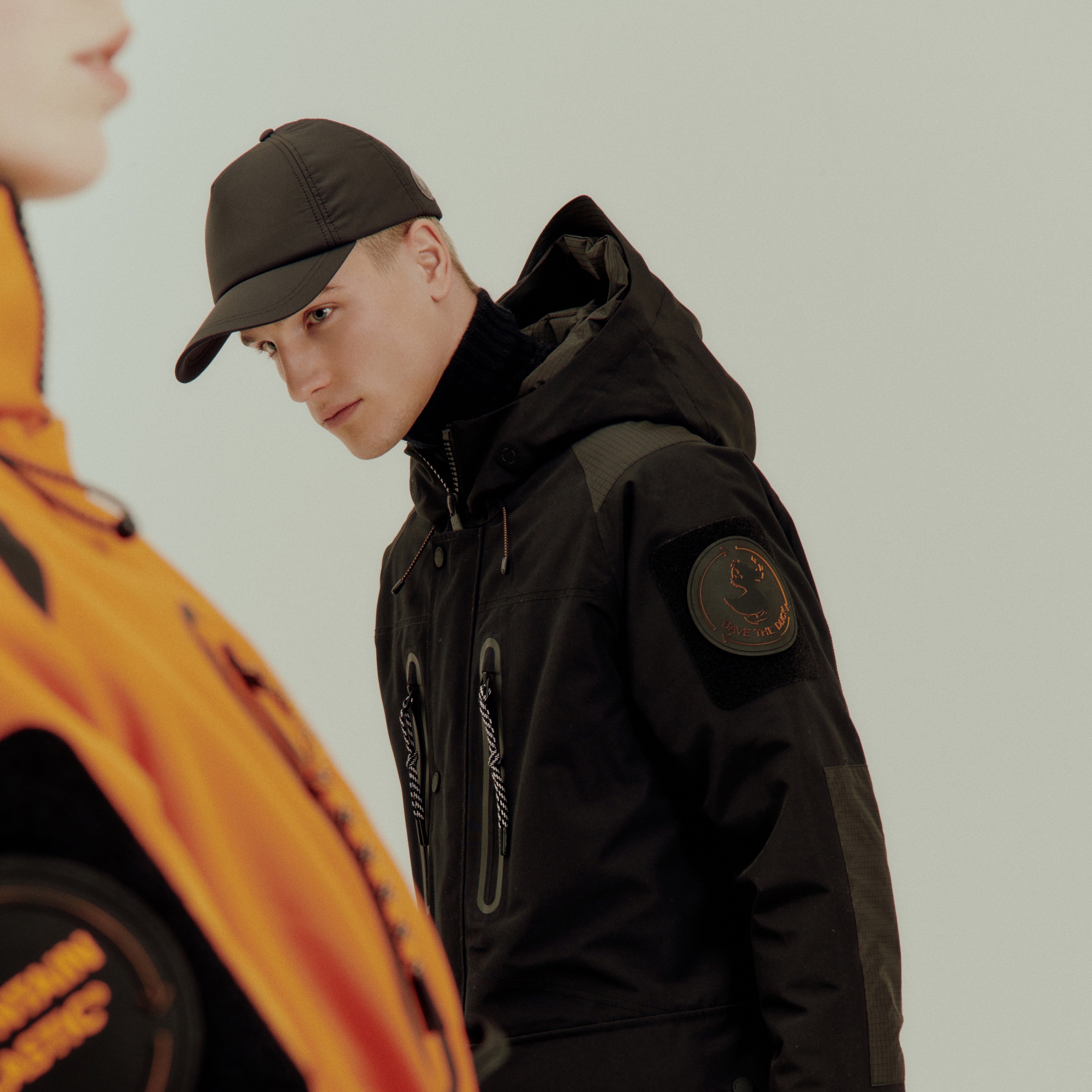 Save The Duck Hooded Parka Kamet Hooded Parka - Amber Orange