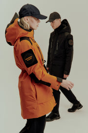 Save The Duck Hooded Parka Kamet Hooded Parka - Amber Orange