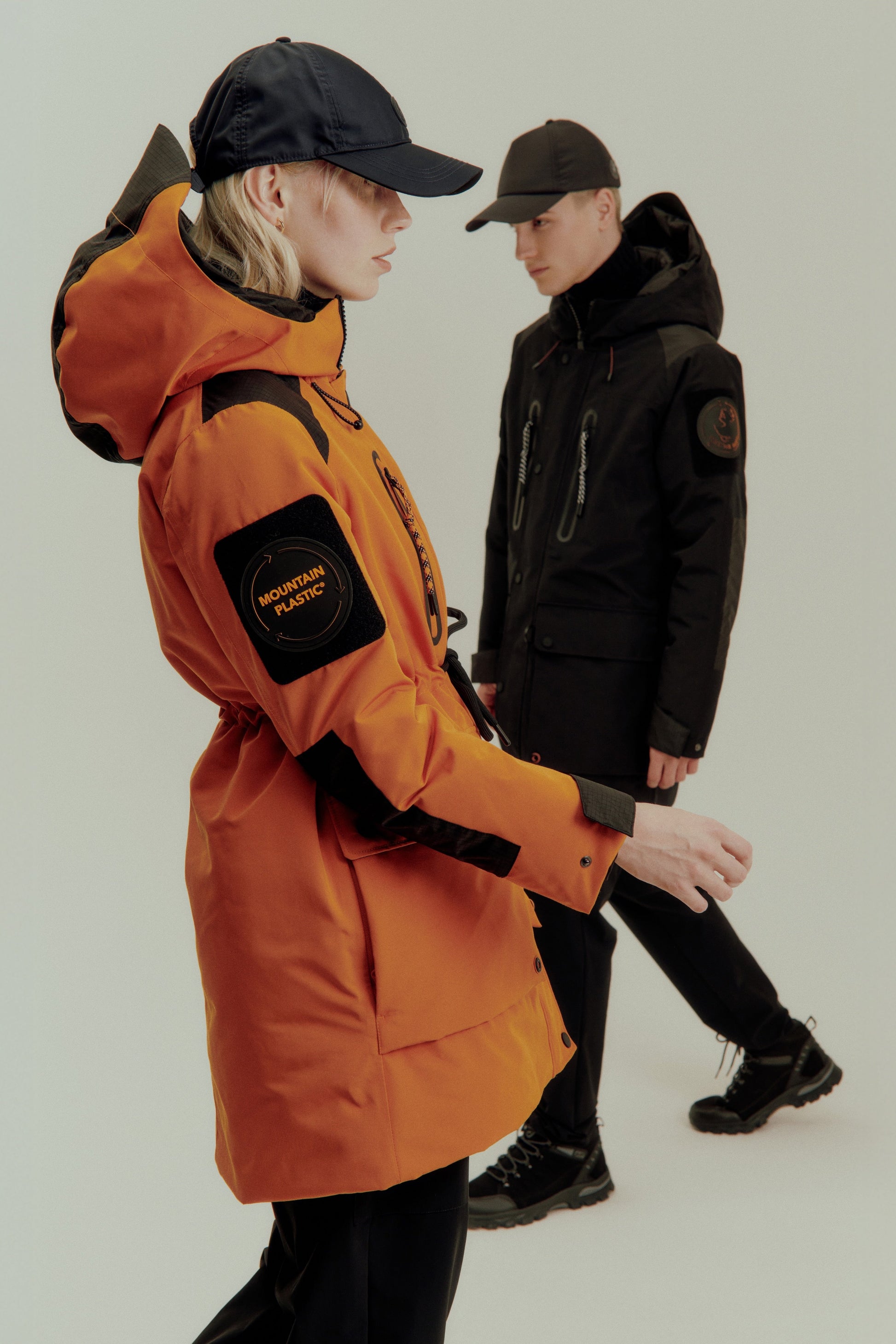 Save The Duck Hooded Parka Kamet Hooded Parka - Amber Orange