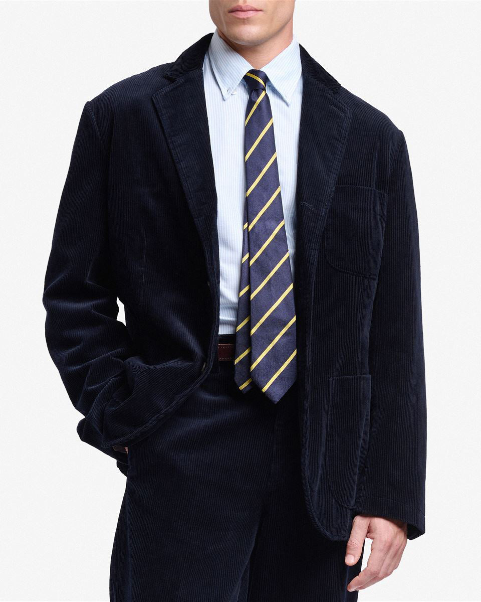 Sebago Blazer Neddick Corduroy Jacket - Blue Dk