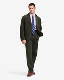 Sebago Blazer Neddick Corduroy Jacket - Green Black Forest