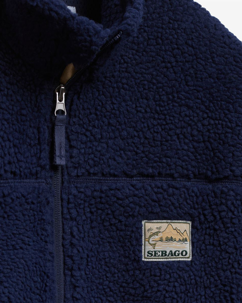 Sebago Fleece Walden Jacket - Blue Intense