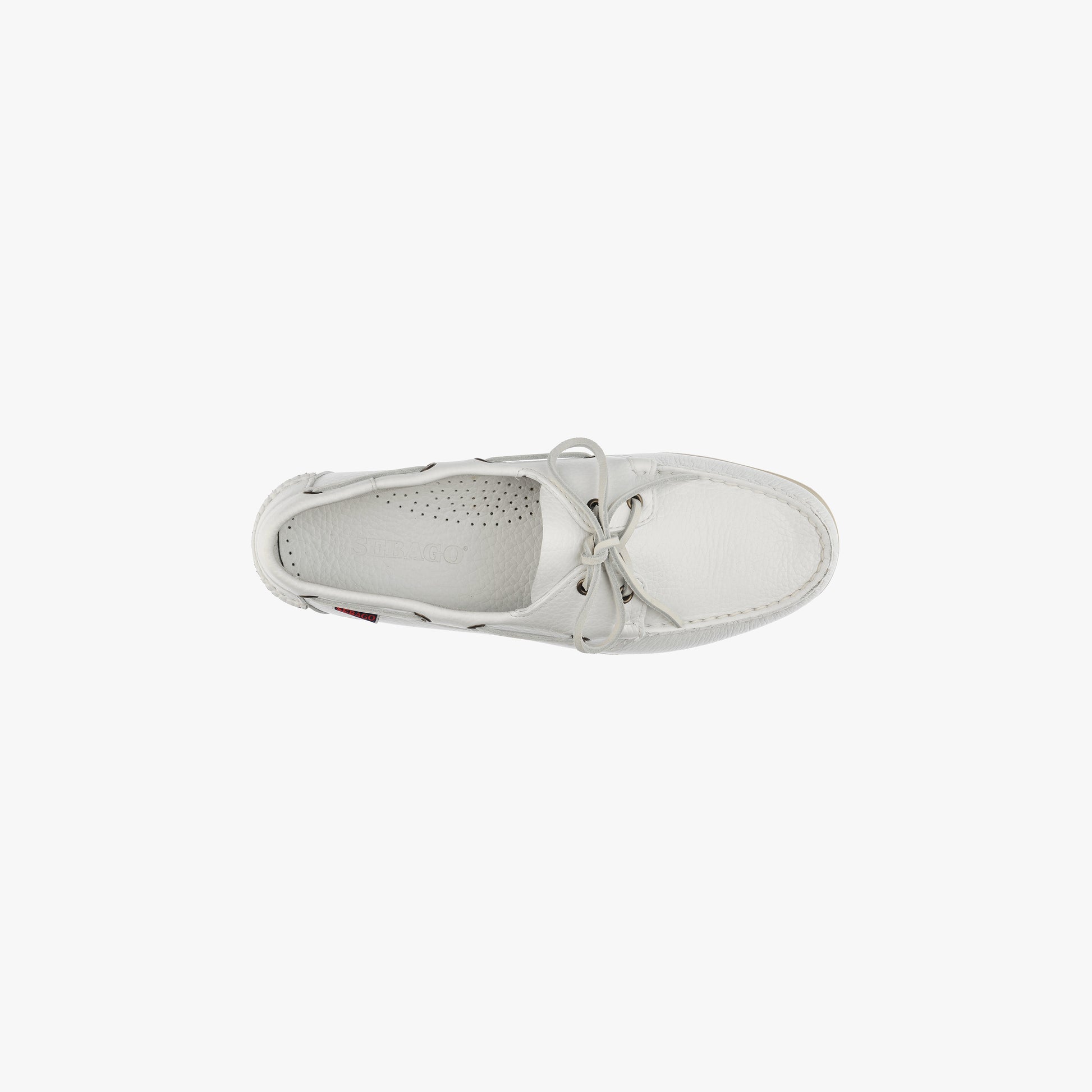 Sebago Footwear Portland Martellato - White