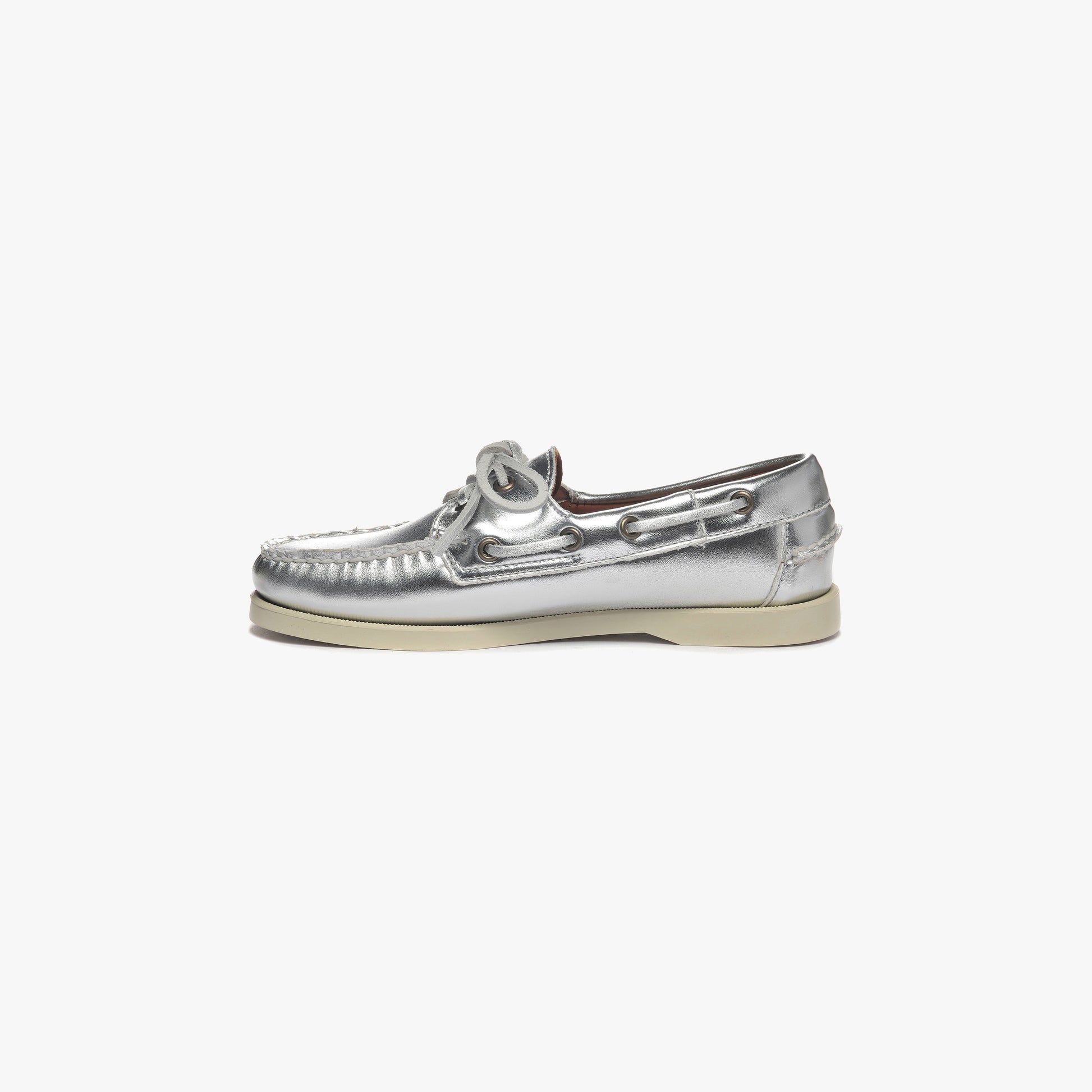 Sebago Footwear Portland Met Woman - Silver