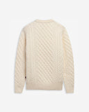 Sebago Knitwear Flemish Irish Sweater - White Antique