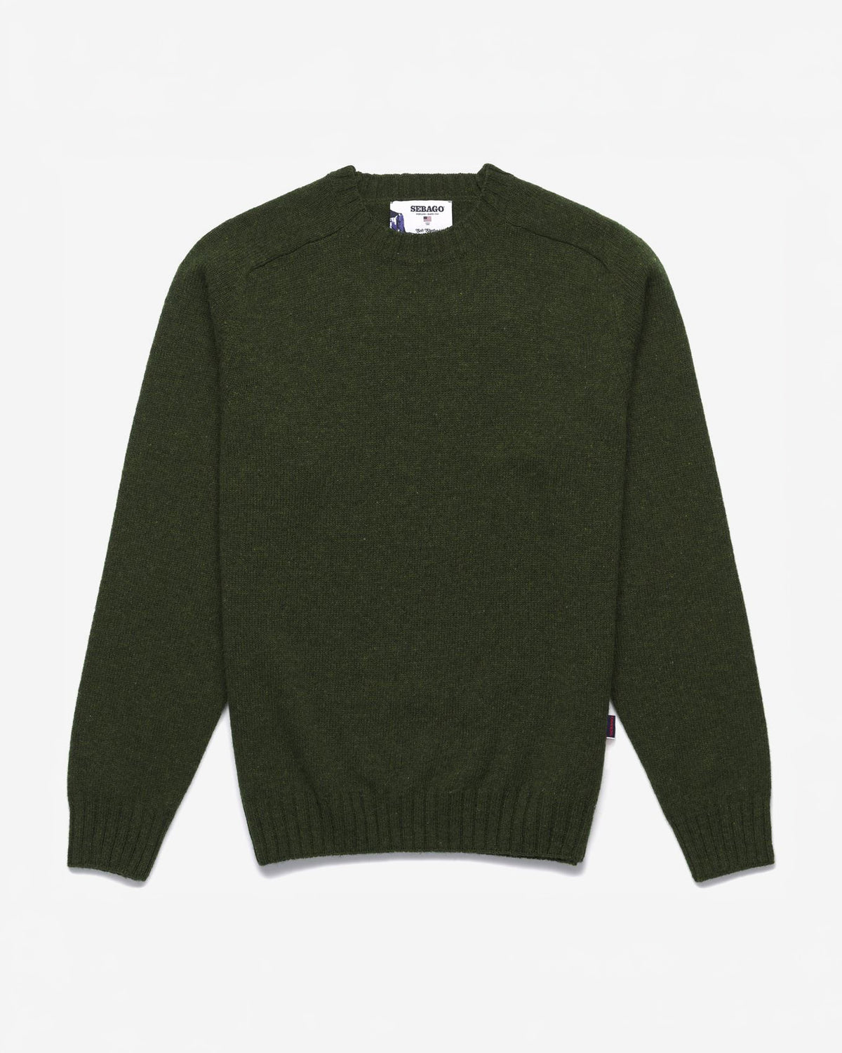 Sebago Knitwear Gilead Sweater - Green Black Forest