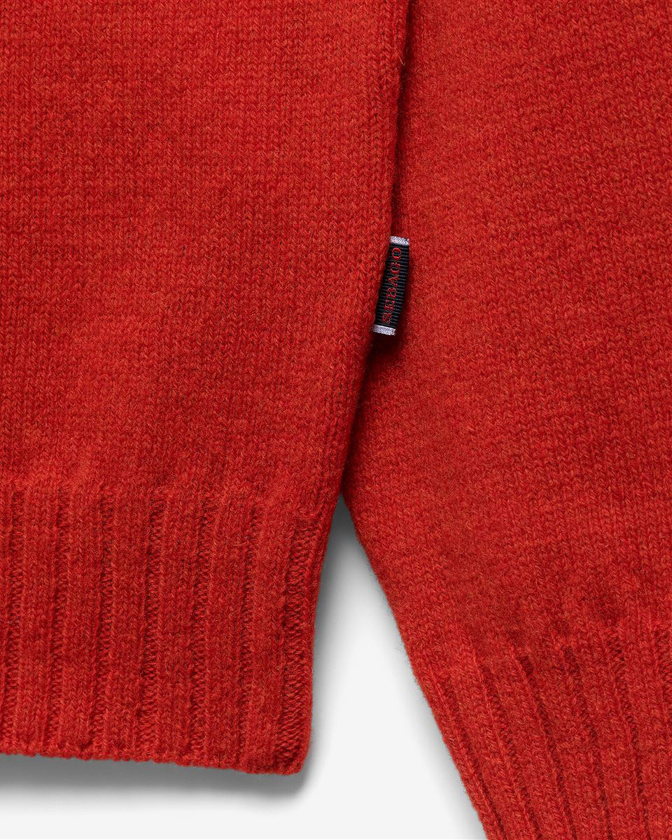 Sebago Knitwear Gilead Sweater - Orange Reddish
