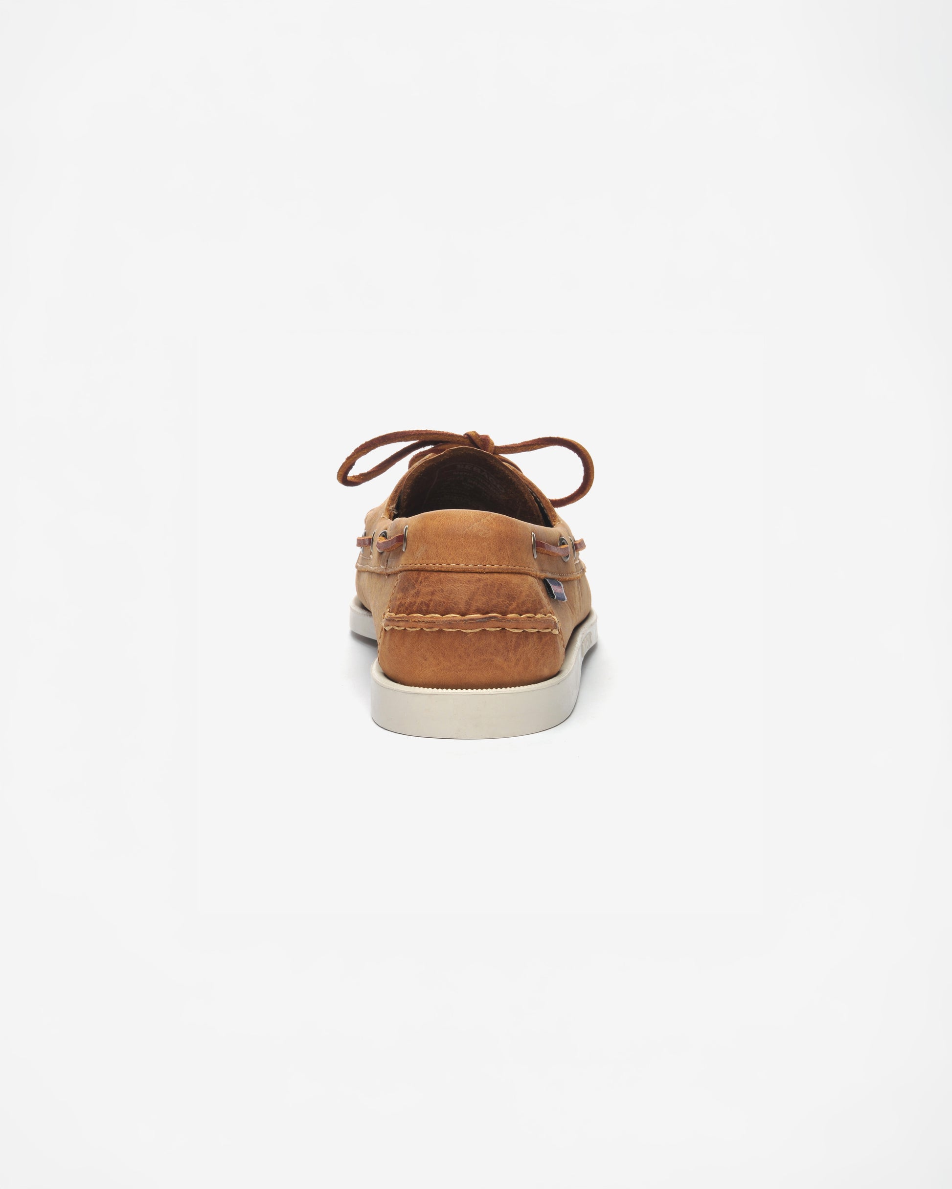 Sebago M Boat Shoes Docksides Portland Crazy Horse - Brown Tan