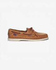 Sebago M Boat Shoes Docksides Portland Crazy Horse - Brown Tan