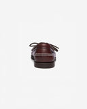 Sebago M Boat Shoes Docksides Portland Waxed - Dk Brown-Gum