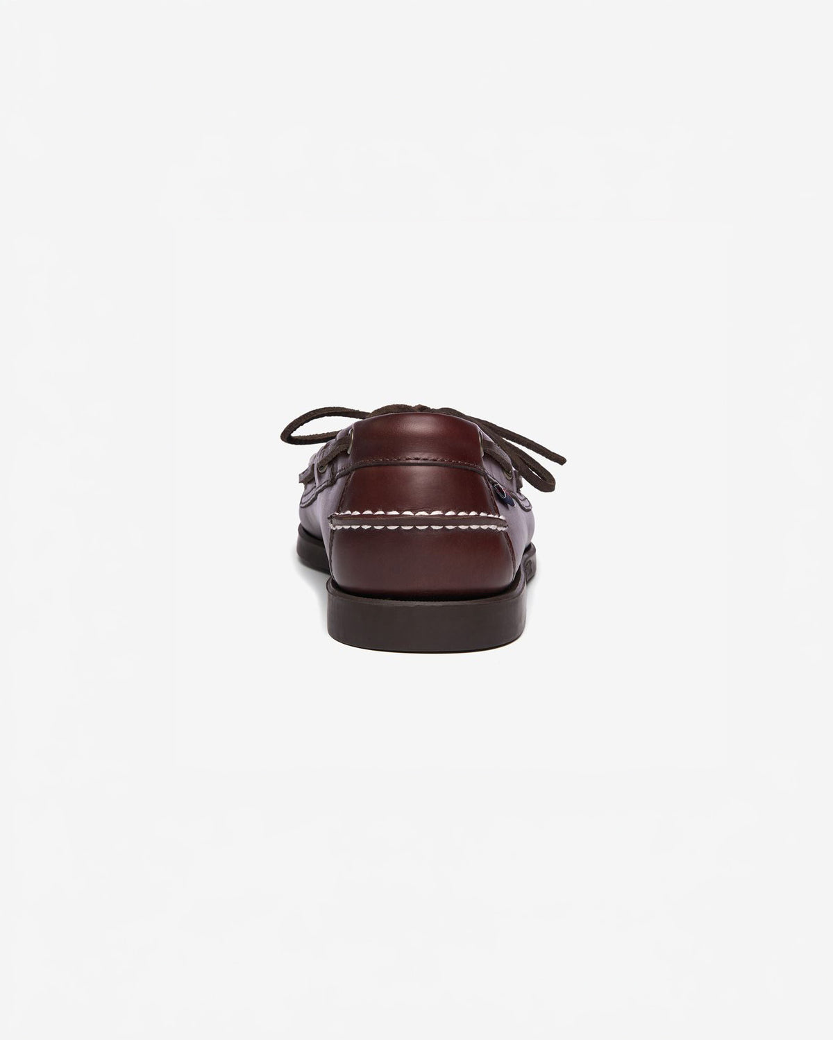 Sebago M Boat Shoes Docksides Portland Waxed - Dk Brown-Gum