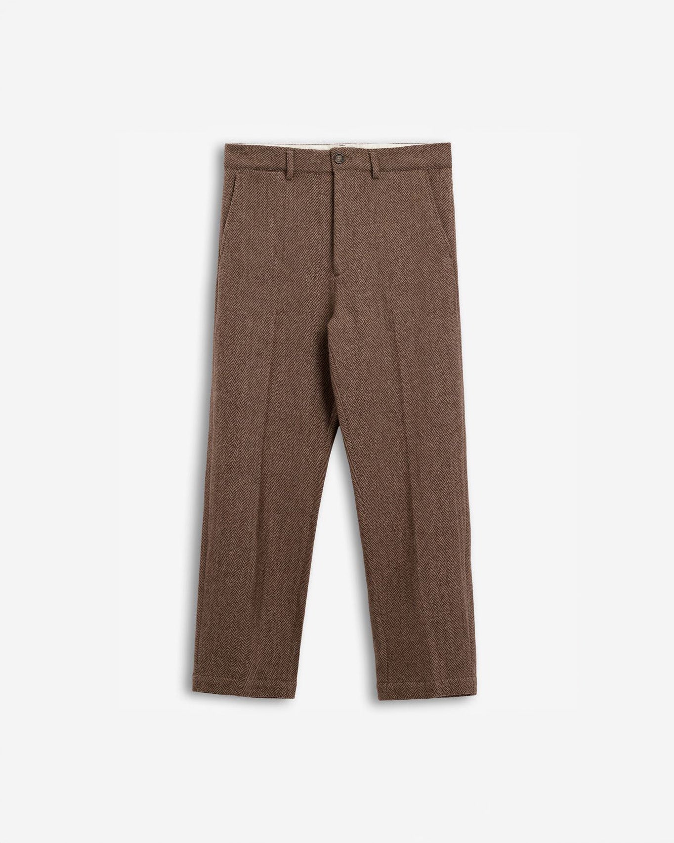 Sebago Pants Rendon Herringbone Trouser - Beige Sebago