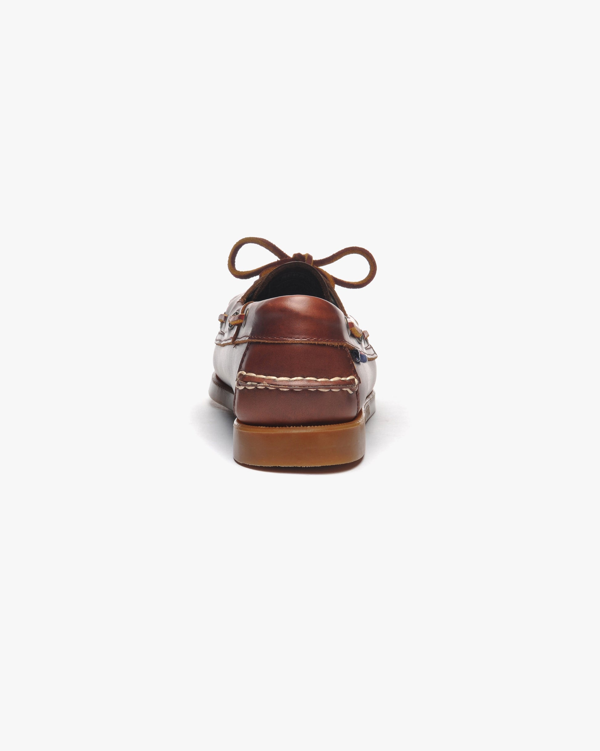 Sebago W Boat Shoes Portland Waxed Woman - Brown-Honey