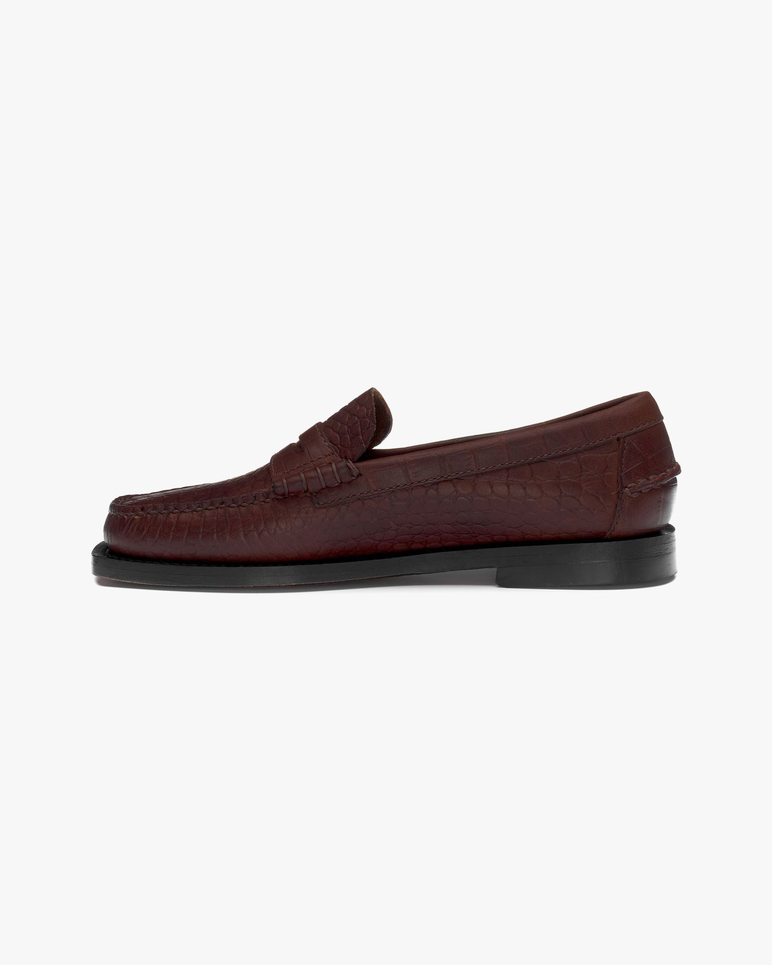 Sebago W Loafers Madison Crocodile Woman - Brown