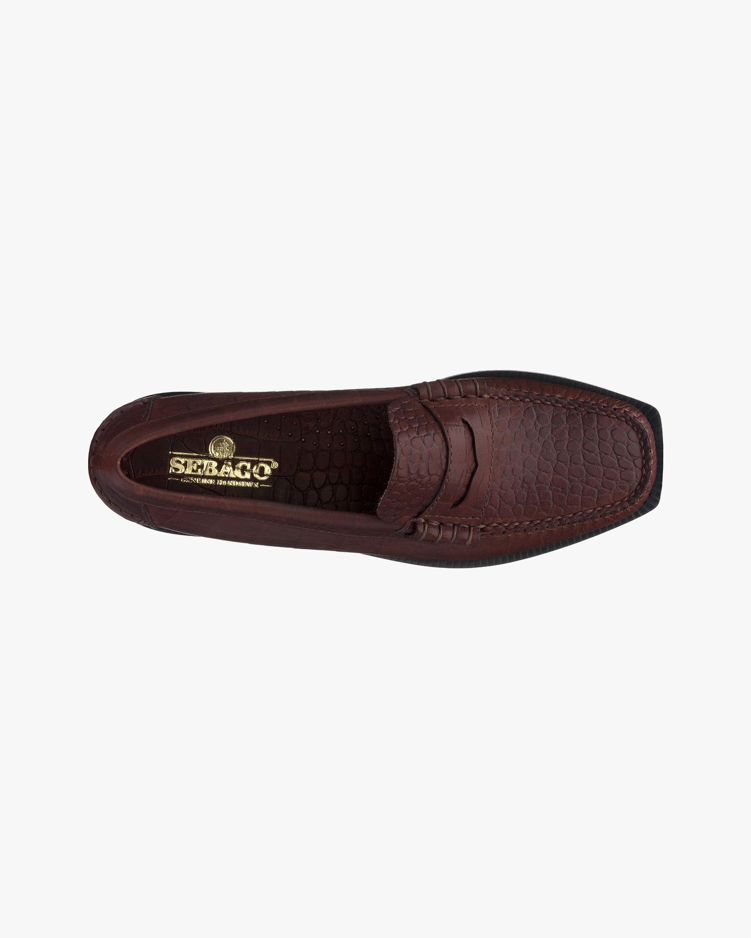 Sebago W Loafers Madison Crocodile Woman - Brown