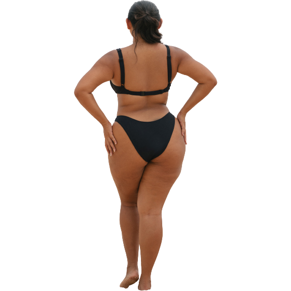September Swim W Swimsuit Rita Top, Black