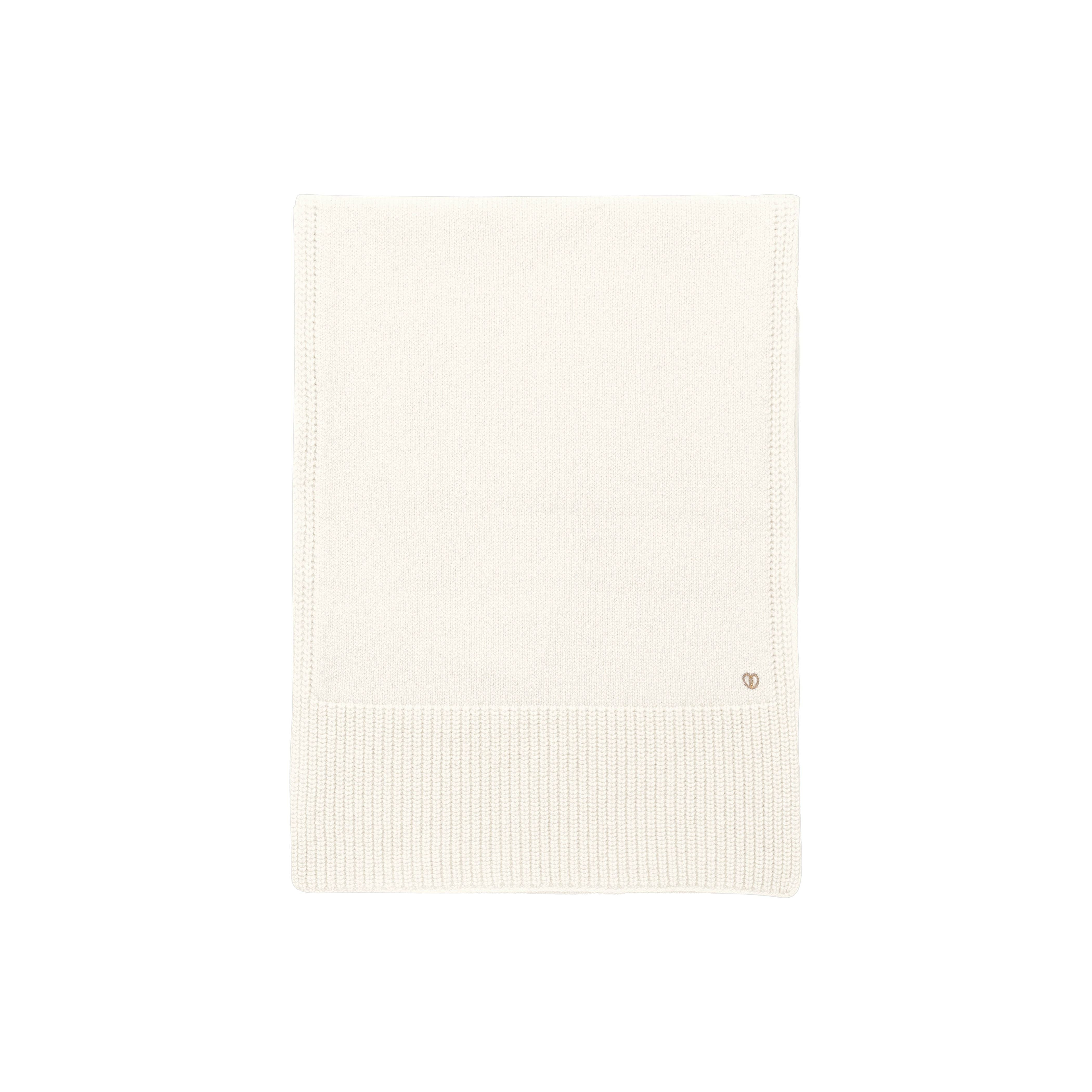 Seven Gauge fw23 Scarf Wool Scarf, Panna