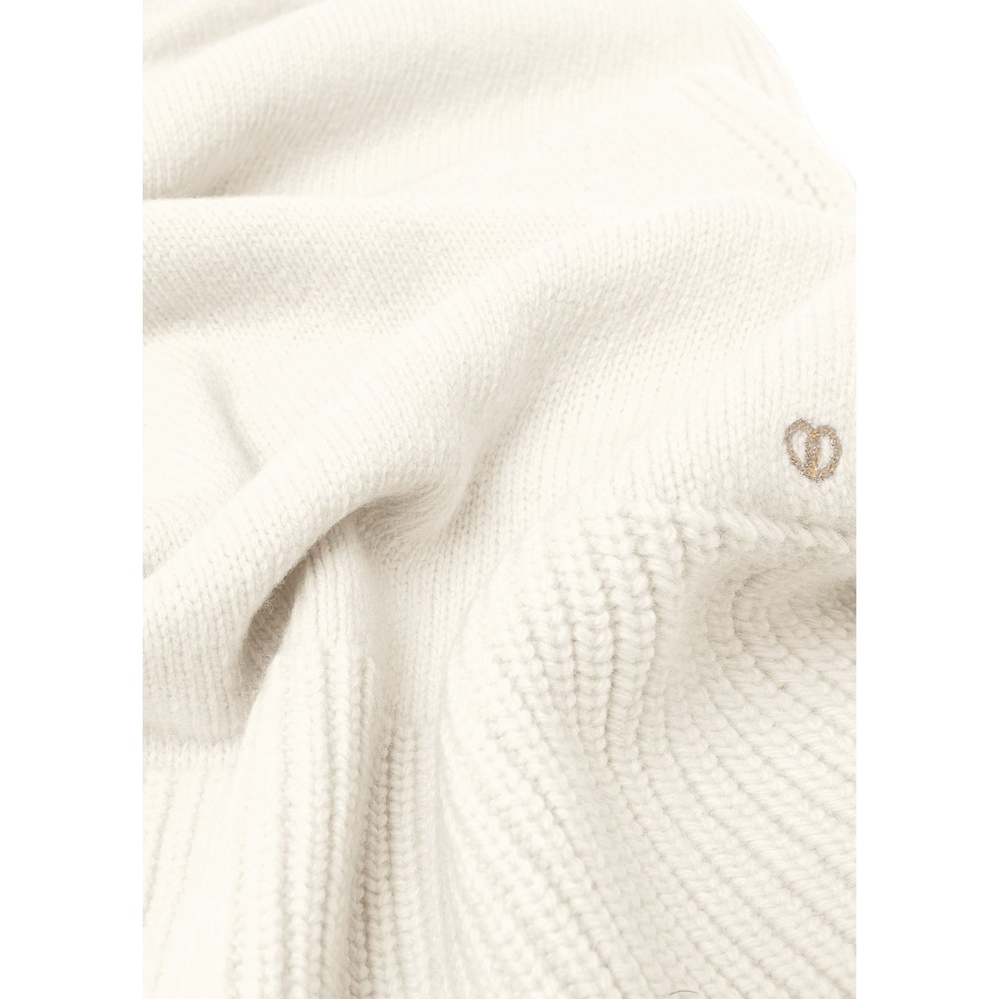 Seven Gauge fw23 Scarf Wool Scarf, Panna