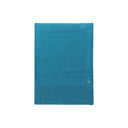 A Wool Scarf, Turchese by Seven Gauge with ribbed edges on one end, crafted from the best quality materials.