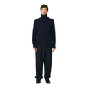 Seven Gauge fw23 U Sweater Turtle Neck Sweater, Blu