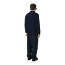 Seven Gauge fw23 U Sweater V Neck Sweater, Blu