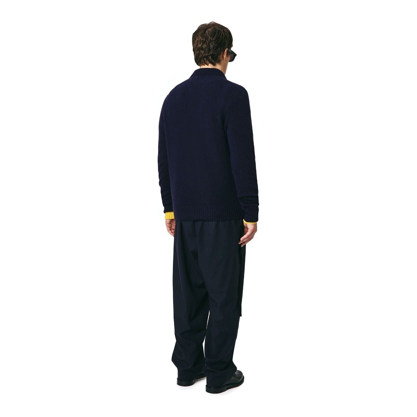 Seven Gauge fw23 U Sweater V Neck Sweater, Blu