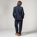 Seven Gauge U Blazer Double Breast Blazer Tropical Wool