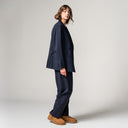 Seven Gauge U Blazer Double Breast Blazer Tropical Wool