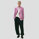 Seven Gauge U Blazer Double Breast Blazer Tropical Wool