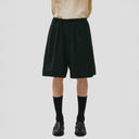 Seven Gauge U Shorts nero / s Tropical Wool Basket Short
