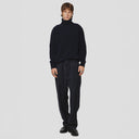 Seven Gauge U Sweater Blu / S Lambswool High Neck Sweater